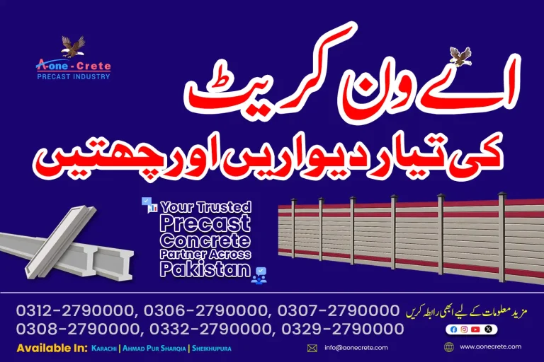 Precast Boundary Walls and Roof by A ONE CRETE